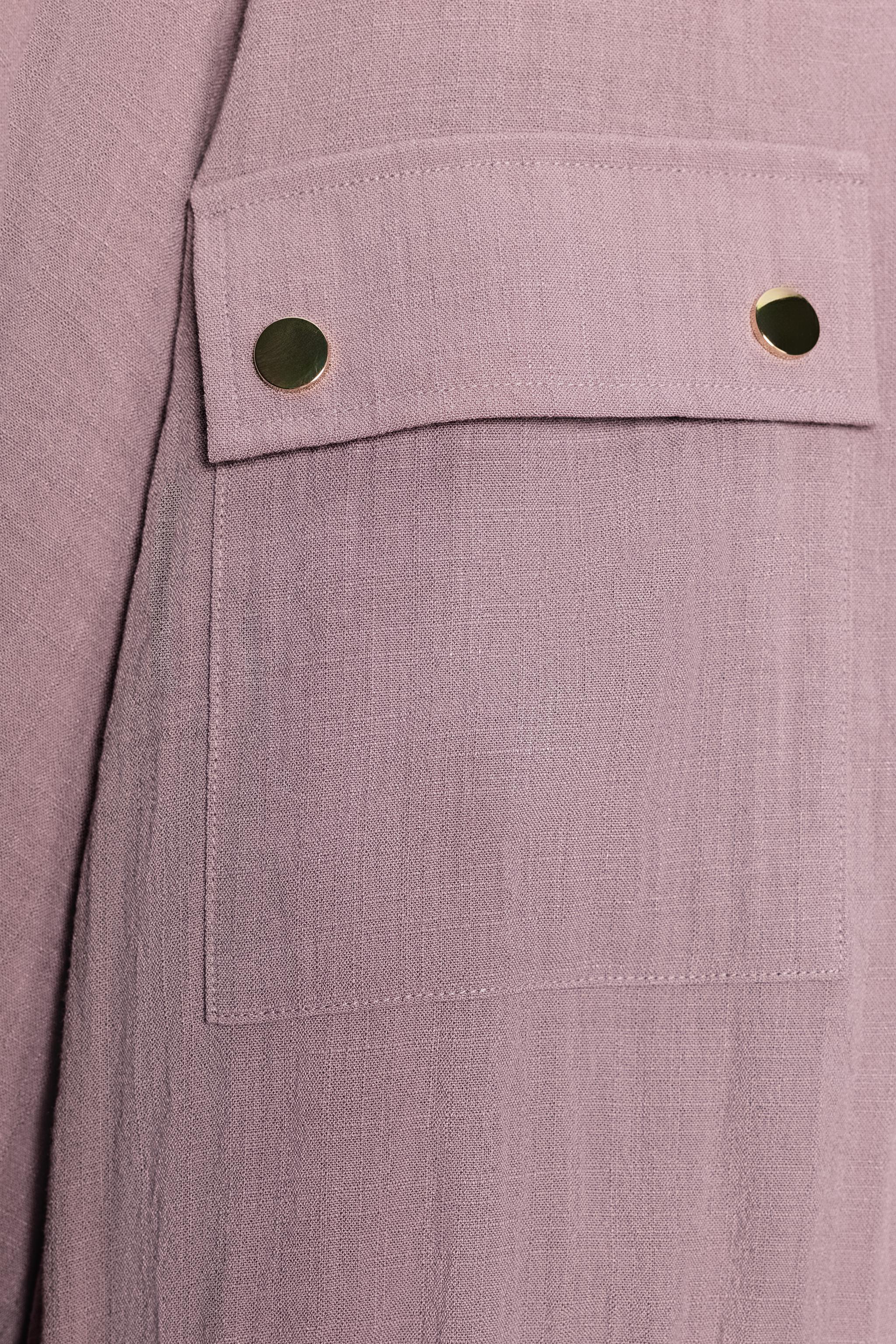 VESTE COURTE MANCHES RETROUSSÉES